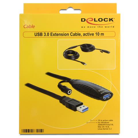 USB3.0-A - USB3.0-A, 10m, 3.0, USB A, USB A - Foto 1